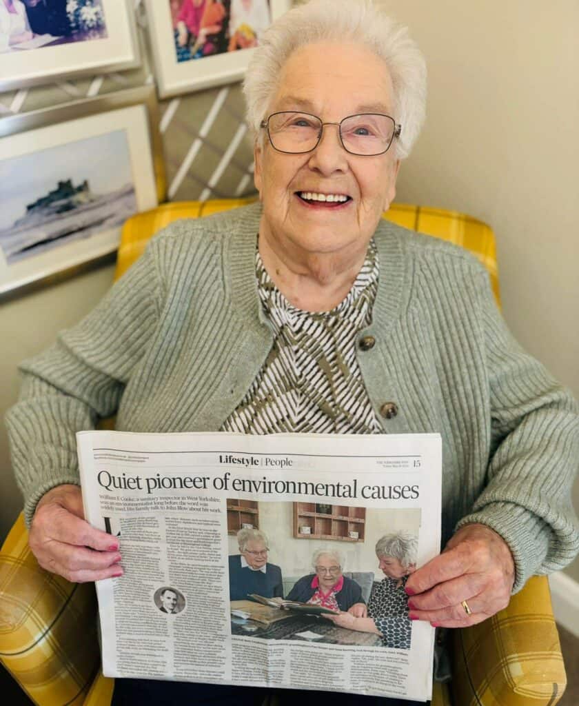 Weavers Court’s, Betty features in the Yorkshire Post