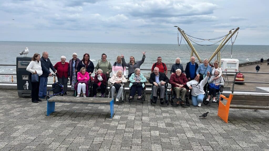 Weavers Court trip to the Seaside!