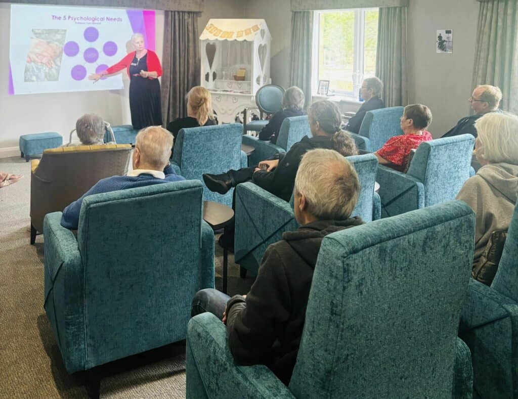 Weavers Court host a Dementia Awareness Talk