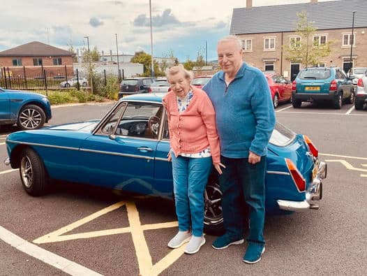 Weavers Court couple get a drive down Memory Lane